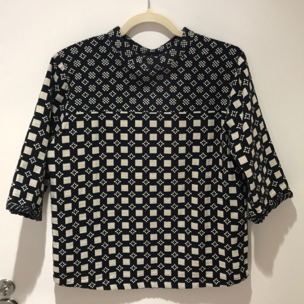 Ace & Jig Joan top in Brighton fabric